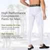 Queerier Mens Compression Pants Workout Leggings Baselayer Cool Dry Running Tights for Sports Yoga view 4