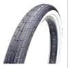 Deli Tire 26 x 2.35 inch, Folding Bead, Beach Cruiser Bike Tire, 26" x 2.35" (Black/White, Reflective) view 2