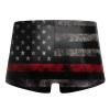 Alpsport Men'S American Flag Swimwear Boxer Briefs Swim Trunk Triangle Thong Bikini Swimsuit view 2