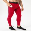 Queerier Mens Compression Pants Workout Leggings Baselayer Cool Dry Running Tights for Sports Yoga view 2