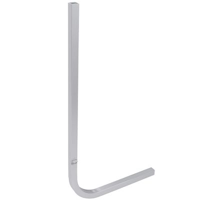KUAFU 1 1/2" Boat Trailer Square Guide 1/8" Thick Aluminum Square Guide Pole On Poles Guide-One Piece