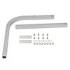 KUAFU 1 1/2" Boat Trailer Square Guide 1/8" Thick Aluminum Square Guide Pole On Poles Guide-One Piece view 2