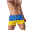Alpsport Men'S Flag of Ukraine Swimwear Boxer Briefs Swim Trunk Triangle Thong Bikini Swimsuit view 2