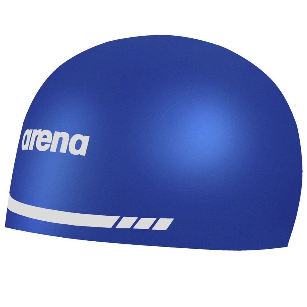 Arena 3D Soft USA Unisex Adult Silicone Swim Cap for Men and Women Swimming Pool Practice and Racing Swim Kit, Royal Blue, Extra Large