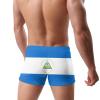 Alpsport Men'S Flag of Nicaragua Swimwear Boxer Briefs Swim Trunk Triangle Thong Bikini Swimsuit view 4