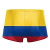 Alpsport Men'S Colombia Flag Swimwear Boxer Briefs Swim Trunk Triangle Thong Bikini Swimsuit view 2