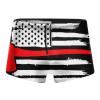 Alpsport Men'S American Flag Swimwear Boxer Briefs Swim Trunk Triangle Thong Bikini Swimsuit view 1
