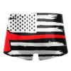 Alpsport Men'S American Flag Swimwear Boxer Briefs Swim Trunk Triangle Thong Bikini Swimsuit view 2