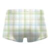 Alpsport Men'S Blue Thin Line Grid Swimwear Boxer Briefs Swim Trunk Triangle Thong Bikini Swimsuit view 2