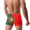 Alpsport Men's Portuguese Flag Swimwear Boxer Briefs Swim Trunk Triangle Thong Bikini Swimsuit view 4