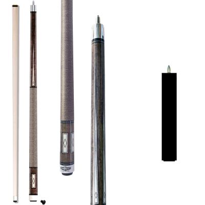 2021 Champion Lost Pieces Series Pool Cue Stick, Low Deflection Shaft, Pro Taper, Cue Extension (LPC1 Pool Cue + 8 inch Black Bullet Cue Joint Extension, 21OZ)