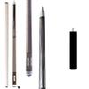 2021 Champion Lost Pieces Series Pool Cue Stick, Low Deflection Shaft, Pro Taper, Cue Extension (LPC1 Pool Cue + 8 inch Black Bullet Cue Joint Extension, 21OZ)