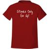 Stonks Only Go Up! - Men's Soft & Comfortable T-Shirt, Red, XX-Large view 1