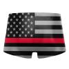 Alpsport Men'S American Flag Swimwear Boxer Briefs Swim Trunk Triangle Thong Bikini Swimsuit view 2