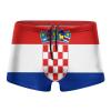 Alpsport Men'S Flag of Croatia Swimwear Boxer Briefs Swim Trunk Triangle Thong Bikini Swimsuit view 1