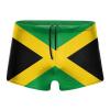 Alpsport Men'S Flag of Jamaica Swimwear Boxer Briefs Swim Trunk Triangle Thong Bikini Swimsuit view 1