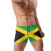 Alpsport Men'S Flag of Jamaica Swimwear Boxer Briefs Swim Trunk Triangle Thong Bikini Swimsuit view 3