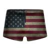 Alpsport Men'S USA Flag Swimwear Boxer Briefs Swim Trunk Triangle Thong Bikini Swimsuit