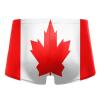 Alpsport Men'S Canada Flag Swimwear Boxer Briefs Swim Trunk Triangle Thong Bikini Swimsuit view 2