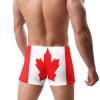 Alpsport Men'S Canada Flag Swimwear Boxer Briefs Swim Trunk Triangle Thong Bikini Swimsuit view 4
