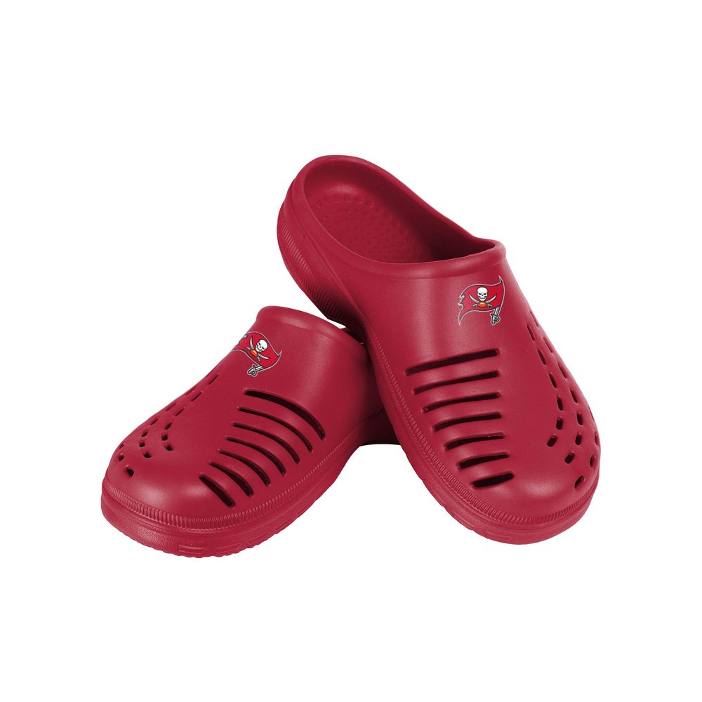 FOCO Tampa Bay Buccaneers NFL Mens Solid Clog - S