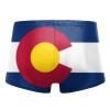 Alpsport Men'S Colorado Flag Swimwear Boxer Briefs Swim Trunk Triangle Thong Bikini Swimsuit view 2