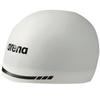 Arena 3D Soft USA Unisex Adult Silicone Swim Cap for Men and Women Swimming Pool Practice and Racing Swim Kit, White, Extra Large view 1