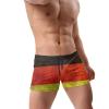 Alpsport Men'S Germany Flag Swimwear Boxer Briefs Swim Trunk Triangle Thong Bikini Swimsuit view 2