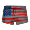 Alpsport Men'S American Flag Swimwear Boxer Briefs Swim Trunk Triangle Thong Bikini Swimsuit view 1