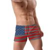Alpsport Men'S American Flag Swimwear Boxer Briefs Swim Trunk Triangle Thong Bikini Swimsuit view 3
