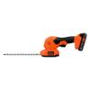 BLACK+DECKER 20V MAX* POWERCONNECT 3/8 in. Cordless Shear Shrubber Kit (BCSS820C1) view 3