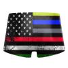 Alpsport Men'S USA Flag Swimwear Boxer Briefs Swim Trunk Triangle Thong Bikini Swimsuit view 2
