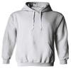 0012. Good Vibe Bones Hand Shaka Cool Vintage Hipster Graphic Sweatshirt Pullover Hoodie (White X-Large) view 1