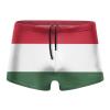 Alpsport Men'S Flag of Hungary Swimwear Boxer Briefs Swim Trunk Triangle Thong Bikini Swimsuit view 1