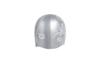 Arena Sirene Molded Silicone Swim Cap for Women Swimming Super Stretchy Durable Bathing Cap for Long Hair Tight Fit, Cecilia Silver, One Size view 2