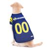 Pets First NFL Los Angeles Rams Dog Jersey, Size Small, Football Shirt Costume for Pet, Dog Sports T-Shirt, NFL Team Clothing for Cats, Licensed Pet Apparel Available in 7 Sizes and 32 Teams view 3