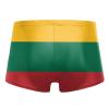 Alpsport Men'S Flag of Lithuania Swimwear Boxer Briefs Swim Trunk Triangle Thong Bikini Swimsuit view 2