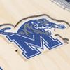 YouTheFan NCAA Memphis Tigers 5-Layer StadiumView 3D Wall Art - Liberty Bowl Memorial Stadium view 4