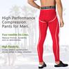 Queerier Mens Compression Pants Workout Leggings Baselayer Cool Dry Running Tights for Sports Yoga view 4
