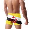 Alpsport Men'S Brunei Flag Swimwear Boxer Briefs Swim Trunk Triangle Thong Bikini Swimsuit view 4