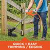 BLACK+DECKER String Trimmer, 13-Inch, 4 Amp (BEST935) view 3