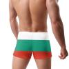 Alpsport Men'S Bulgaria Flag Swimwear Boxer Briefs Swim Trunk Triangle Thong Bikini Swimsuit view 4