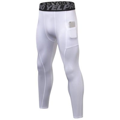 Queerier Mens Compression Pants Workout Leggings Baselayer Cool Dry Running Tights for Sports Yoga