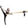 Pro-Gymnastics Ballet Barre Wall Mounted 3 FT Long Single Bar Black 1.5 Diameter, Fixed Height Ballet Barre System Traditional Wood, HomeStudio Ballet Bar, Dance Bar, Stretch Bar, DancingStretching view 1