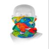 RESPILON R-Shield Kids Neck Gaiter with Filter to Reduce Wildfire Smoke, Exhaust Fumes, Dust and Pollen (Parrot) view 3