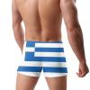 Alpsport Men'S Flag of Greece Swimwear Boxer Briefs Swim Trunk Triangle Thong Bikini Swimsuit view 4