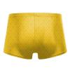 Alpsport Men'S Yellow White Stripes Swimwear Boxer Briefs Swim Trunk Triangle Thong Bikini Swimsuit view 2