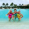 Hilor Push Up Bathing Suits for Women Sexy Slimming One Piece Swimsuits Summer Swimming Suits Green M/US8-10 view 3