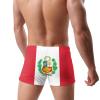 Alpsport Men'S Peru Flag Swimwear Boxer Briefs Swim Trunk Triangle Thong Bikini Swimsuit view 4