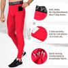 Queerier Mens Compression Pants Workout Leggings Baselayer Cool Dry Running Tights for Sports Yoga view 3